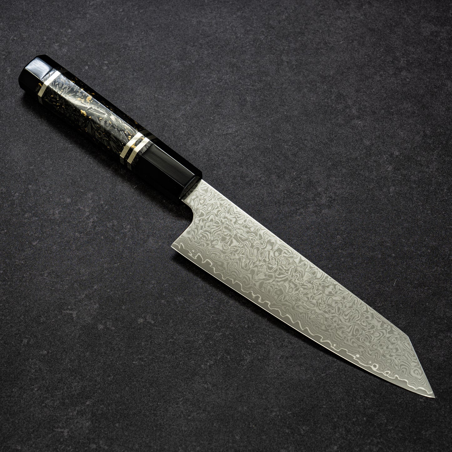 67lays Damascus Bunka 180mm