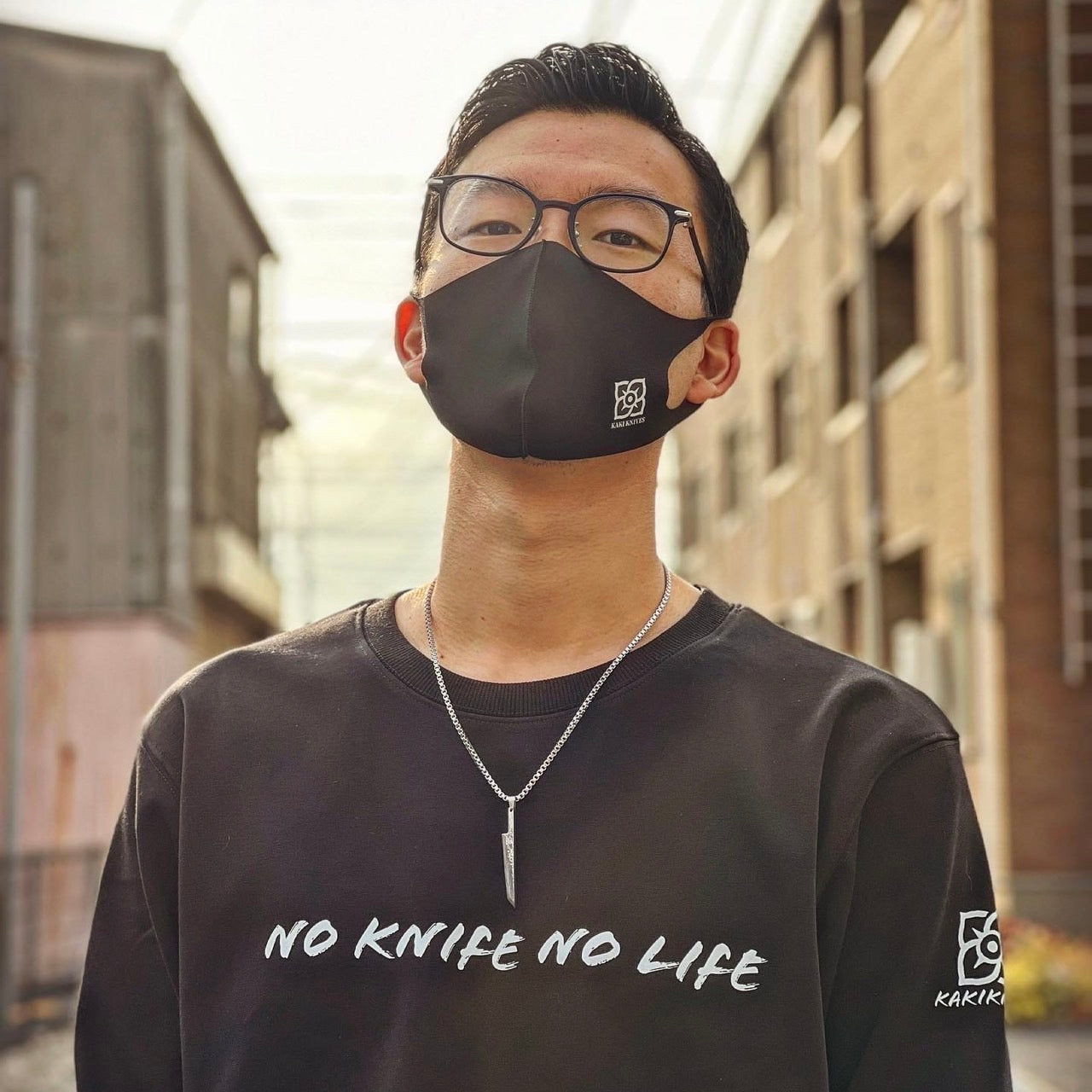 【Pre-Order】KAKINUMA Coreless Damascus Knife Necklace