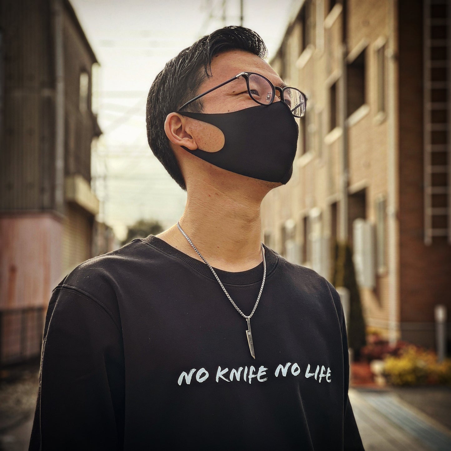 【Pre-Order】KAKINUMA Coreless Damascus Knife Necklace