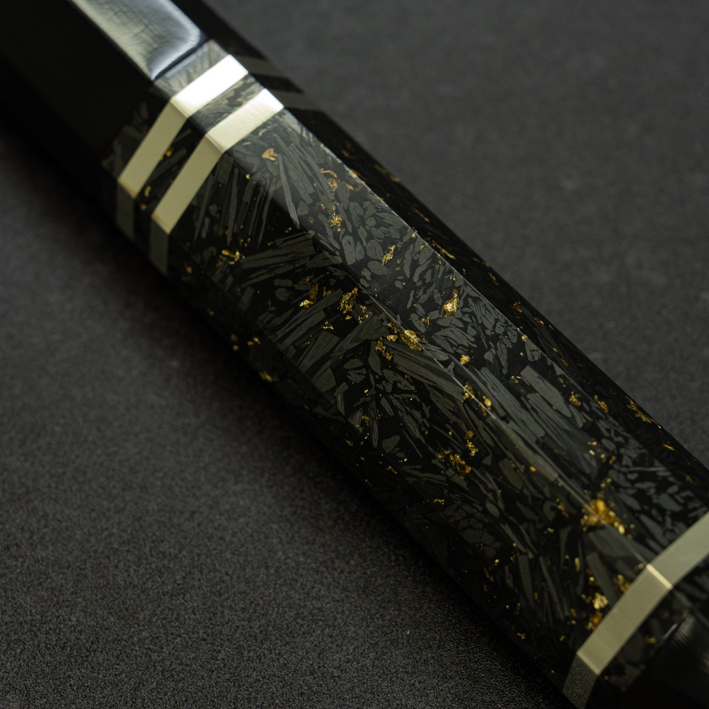 ZDP189 49lays Nickel Damascus Slicer 240mm Carbon Fiber Octagonal Handle