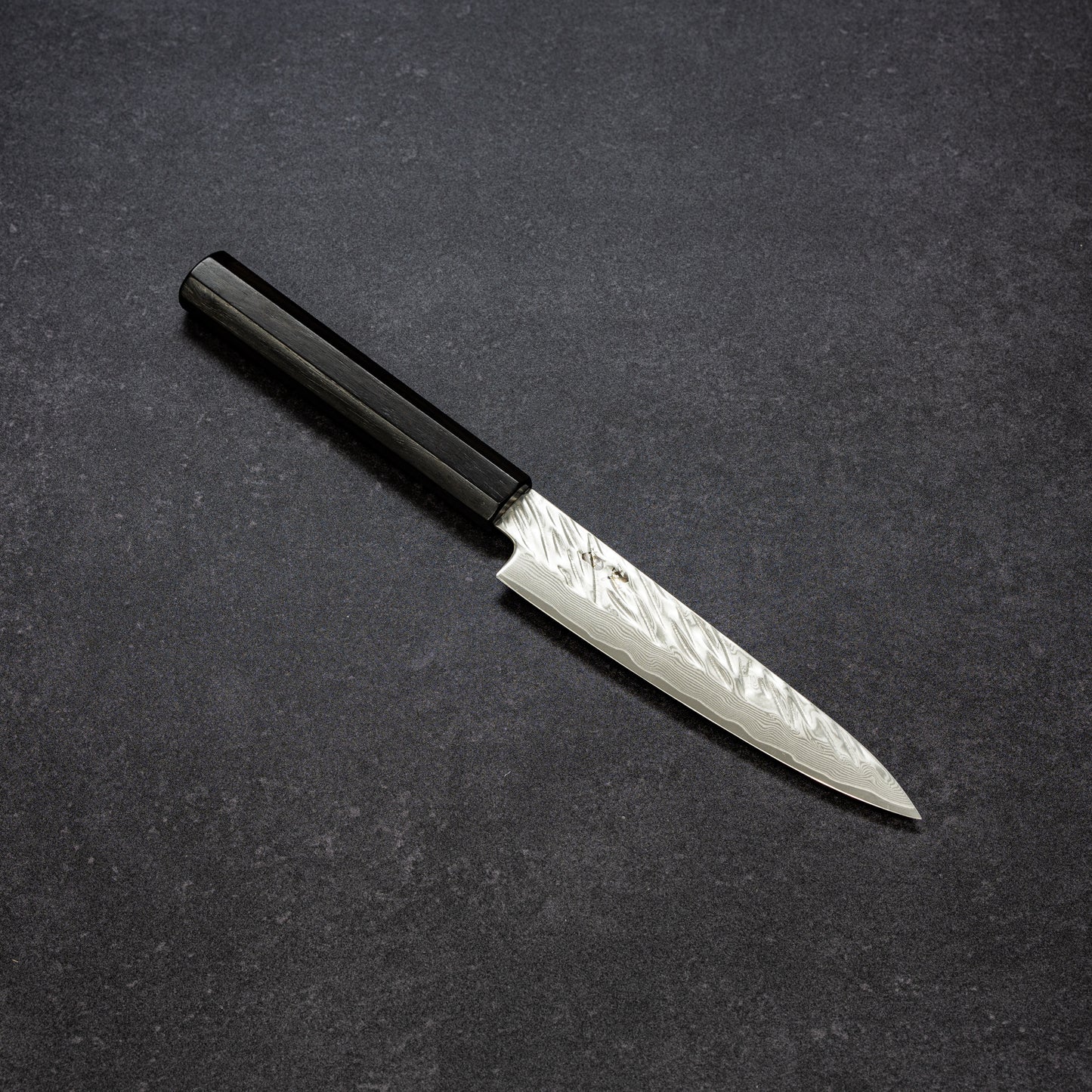 Scratch-Hammered Finish 67lays Damascus Petty 135mm