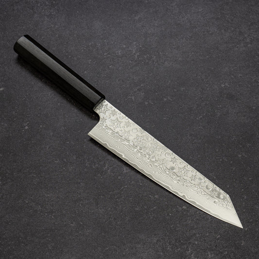Snowflake Hammered Finish 67lays Damascus Bunka 210mm