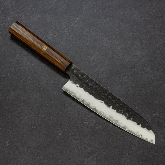 黒打鎚目 三徳 180mm 