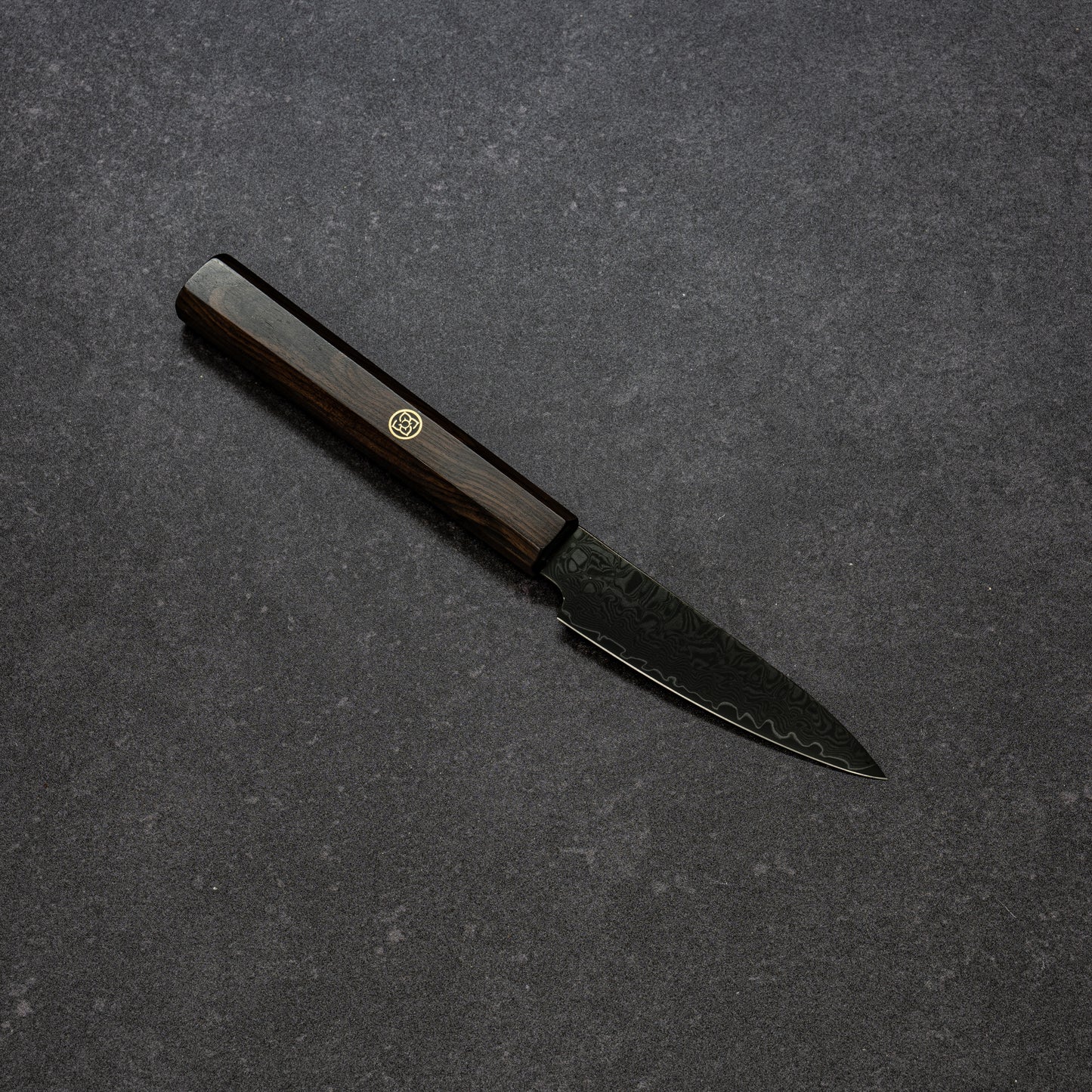 ブラックコーティング 67層ダマスカス パーリング 90mm 