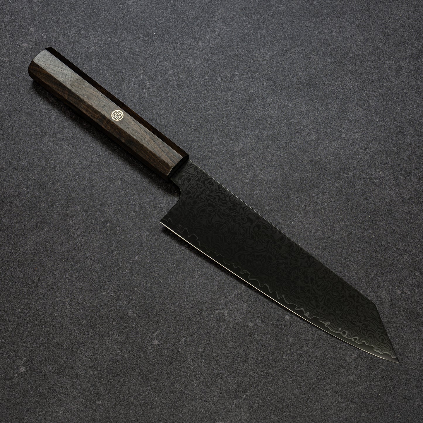 ブラックコーティング 67層ダマスカス 文化 180mm 