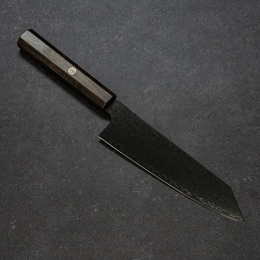 ブラックコーティング 67層ダマスカス 文化 180mm 