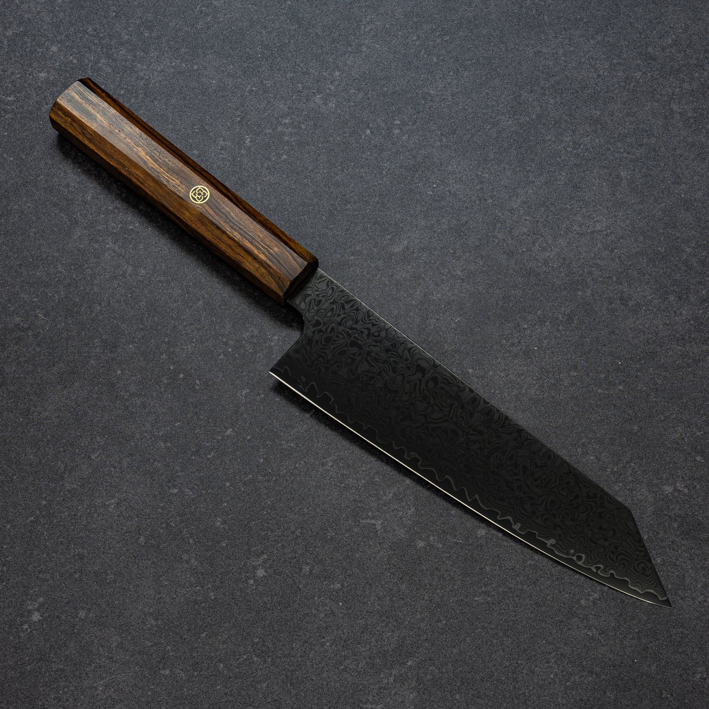 ブラックコーティング 67層ダマスカス 文化 180mm 