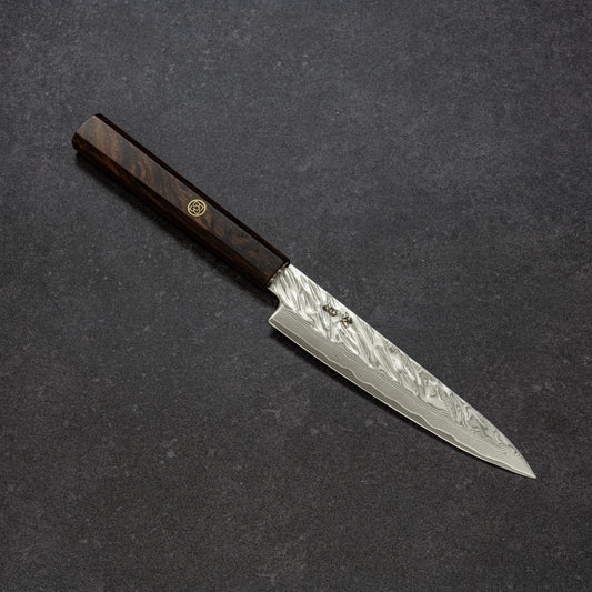 スクラッチ鎚目 67層ダマスカス ペティ 135mm