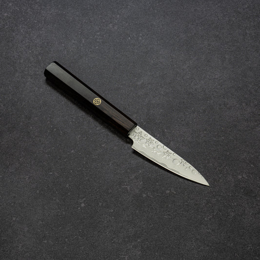 Snowflake Hammered Finish 67lays Damascus Paring 90mm