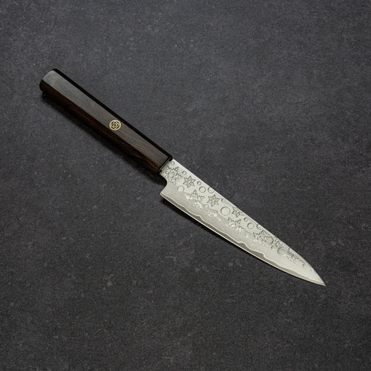 Snowflake Hammered Finish 67lays Damascus Petty 135mm