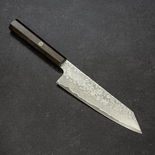 Snowflake Hammered Finish 67lays Damascus Bunka 180mm