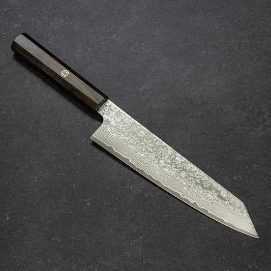 Snowflake Hammered Finish 67lays Damascus Bunka 210mm