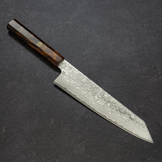 Snowflake Hammered Finish 67lays Damascus Bunka 210mm