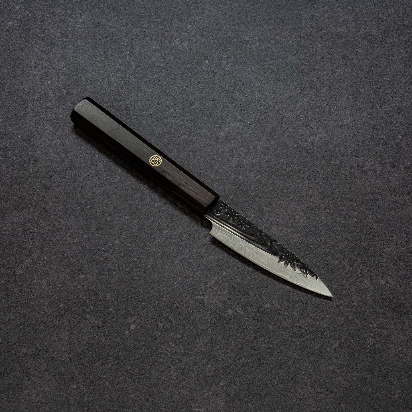 黒打 楓流水鎚目 67層ダマスカス パーリング 90mm