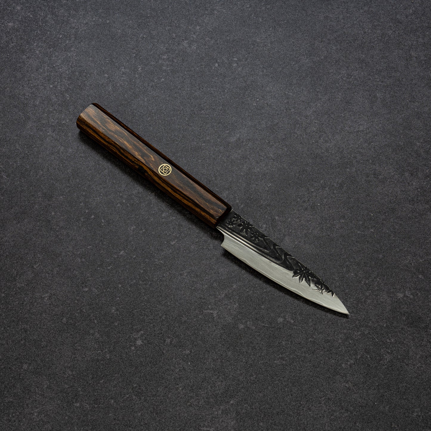 黒打 楓流水鎚目 67層ダマスカス パーリング 90mm