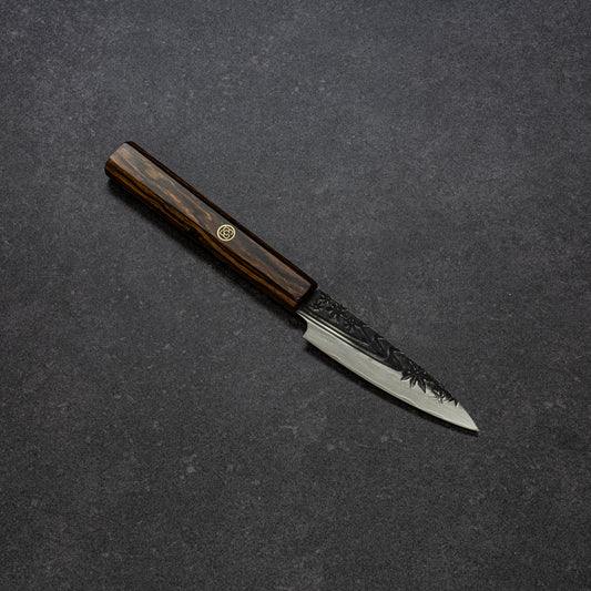 黒打 楓流水鎚目 67層ダマスカス パーリング 90mm