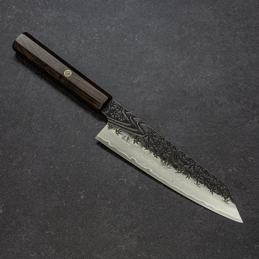 黒打 楓流水鎚目 67層ダマスカス 文化 180mm