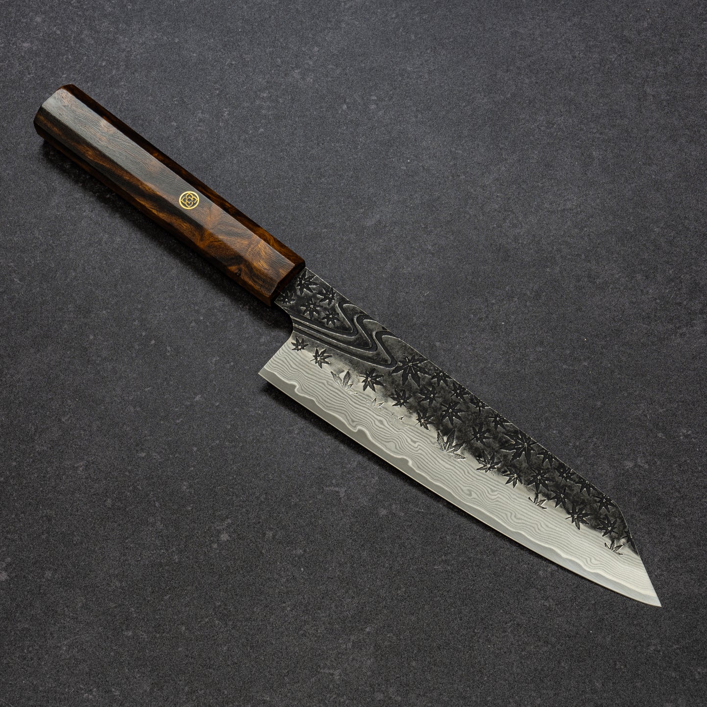 黒打 楓流水鎚目 67層ダマスカス 文化 180mm