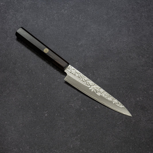 磨 楓流水鎚目 67層ダマスカス ペティ 135mm