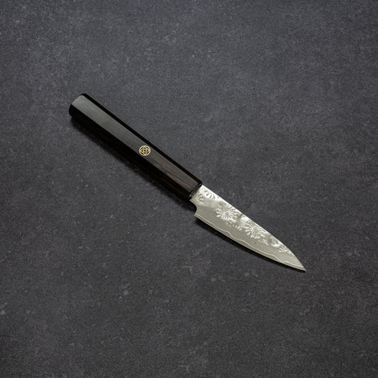 花火＆金魚鎚目 67層ダマスカス パーリング 90mm