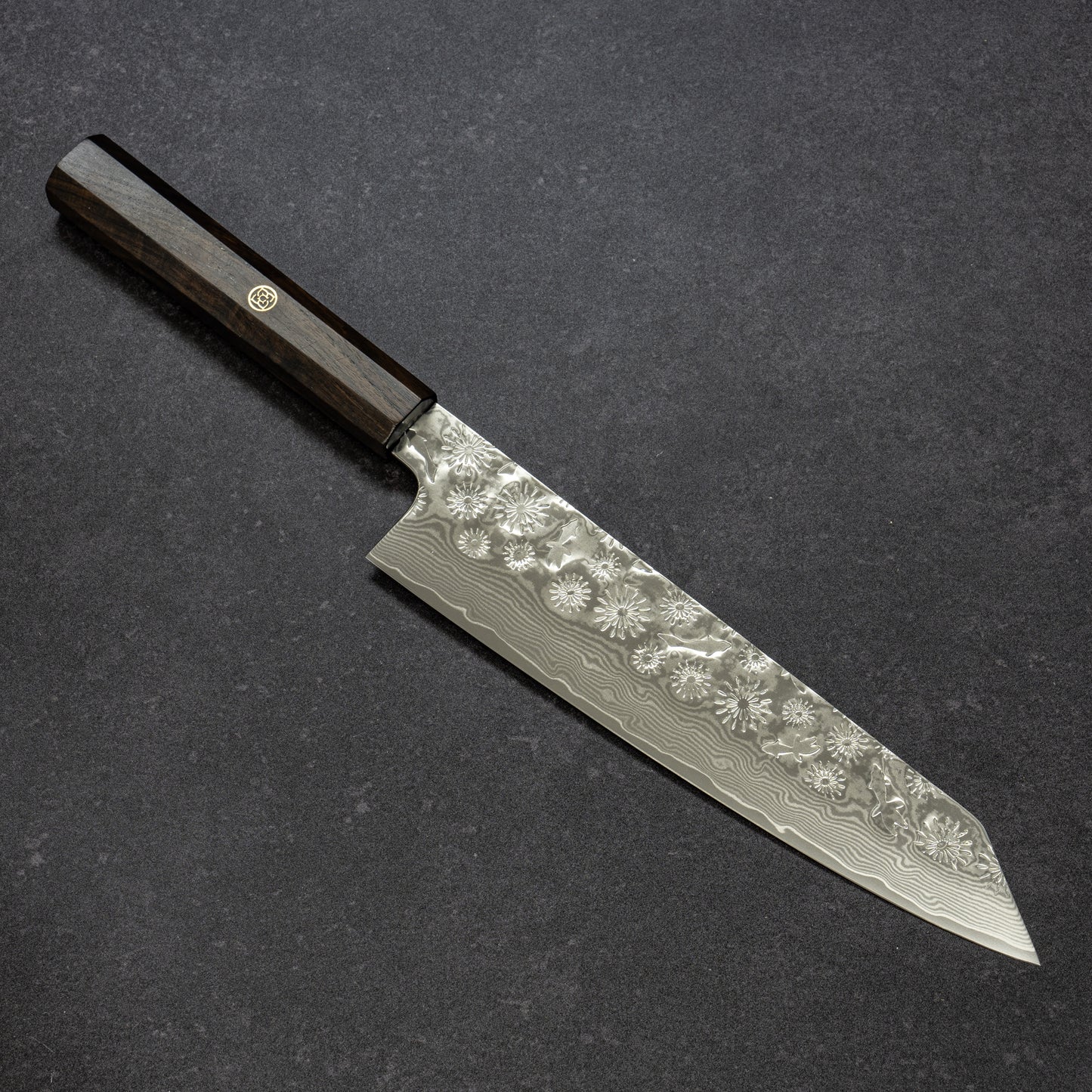 花火＆金魚鎚目 67層ダマスカス 文化 210mm