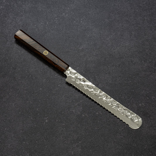 磨 桜鎚目 67層ダマスカス 小パン切 150mm 