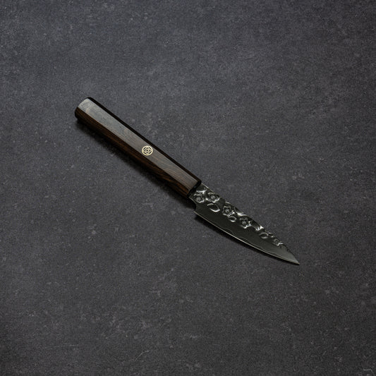 Night Cherry Blossoms Hammered Finish 67lays Damascus Paring 90mm