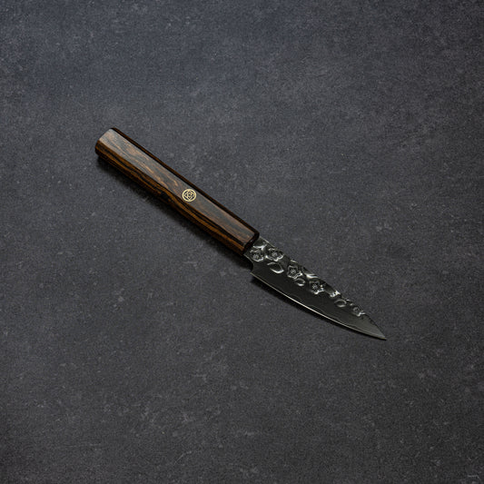 Night Cherry Blossoms Hammered Finish 67lays Damascus Paring 90mm