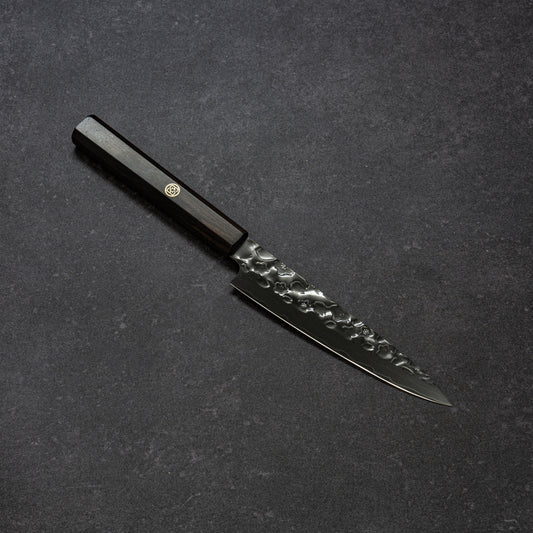 Night Cherry Blossoms Hammered Finish 67lays Damascus Petty 135mm