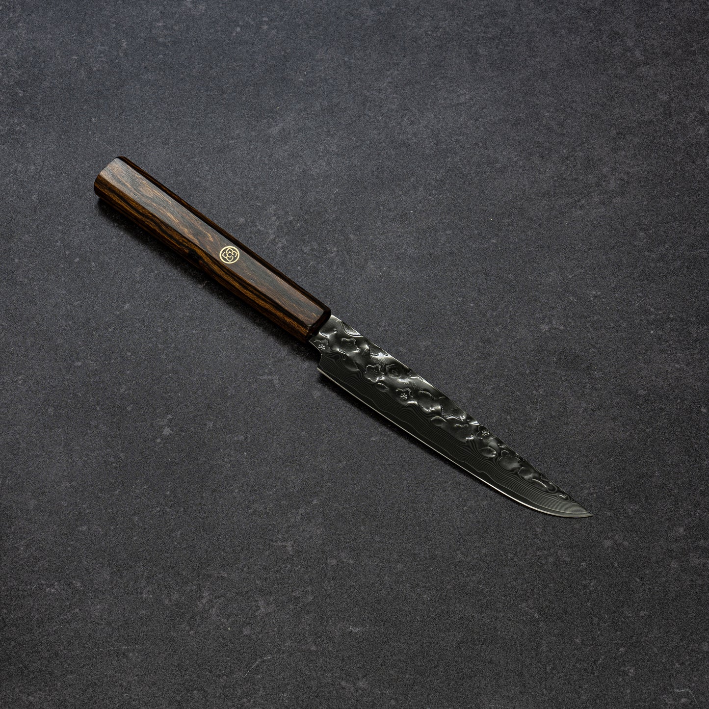 夜桜鎚目 67層ダマスカス テーブルナイフ125mm 