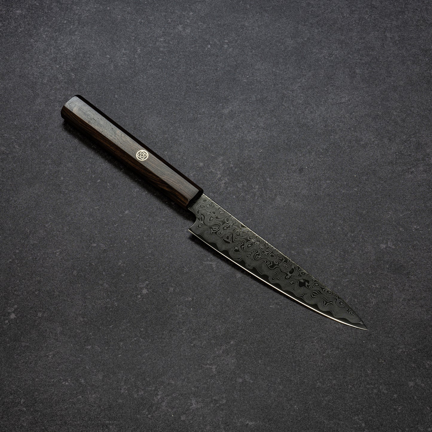 DLC ZDP189 49lays Nickel Damascus Petty 135mm