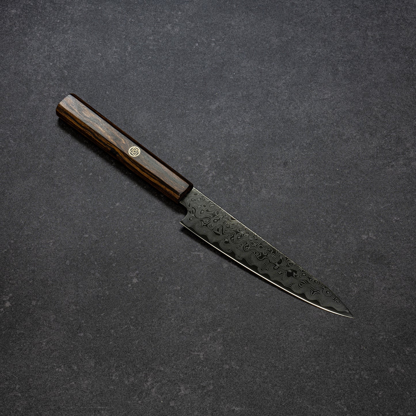 DLC ZDP189 49lays Nickel Damascus Petty 135mm