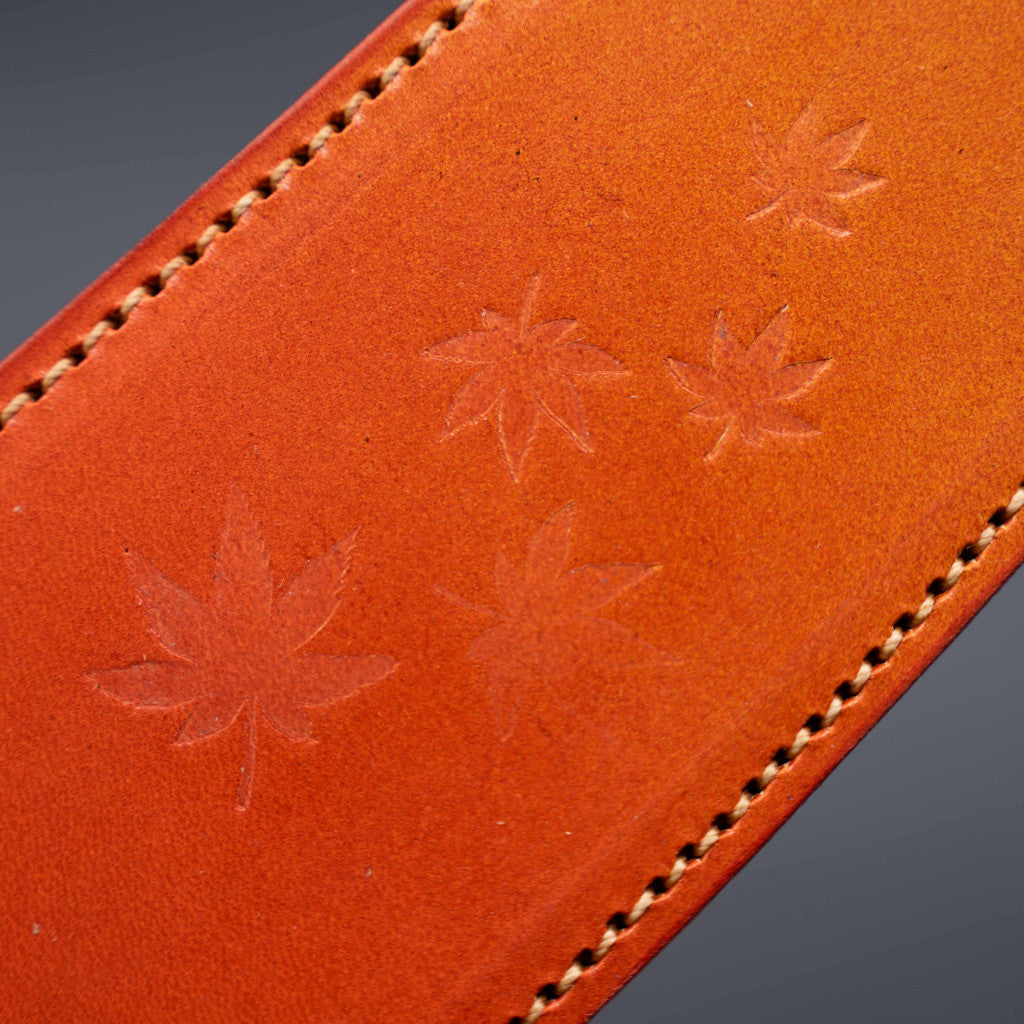 Black Cherry Blossoms Hammered Finish 67lays Damascus Mini-Santoku